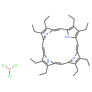 氯(2,3,7,8,12,13,17,18-辛乙基啉)铁(III)