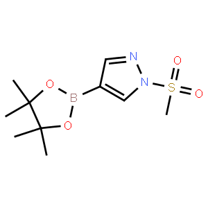 1-methanesulfonyl-4-(tetramethyl-1,3,2-dioxaborolan-2-yl)-1H-pyrazole