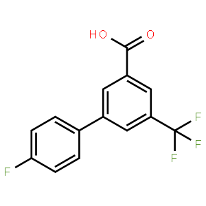 3-(4-Fluorophenyl)-5-trifluoromethylbenzoic acid