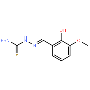 2-Hydroxy-3-methoxybenzaldehydethiosemicarbazone