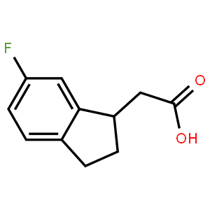 2-(6-氟-1-茚满基)乙酸