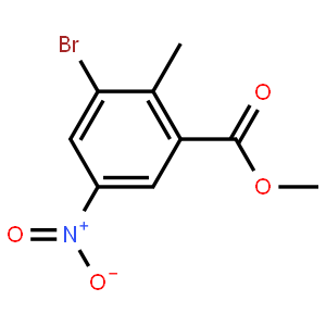 3-溴-5-硝基-2-甲基苯甲酸甲酯
