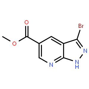 methyl 3-bromo-1H-pyrazolo[3,4-b]pyridine-5-carboxylate