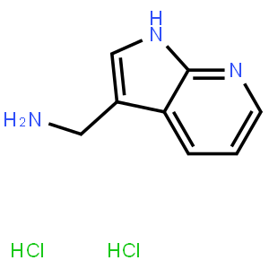1H-pyrrolo[2,3-b]pyridin-3-ylmethanamine dihydrochloride