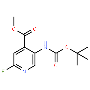 methyl 5-{[(tert-butoxy)carbonyl]amino}-2-fluoropyridine-4-carboxylate