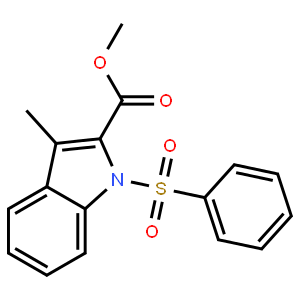 methyl 1-(benzenesulfonyl)-3-methyl-1H-indole-2-carboxylate