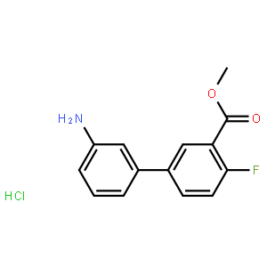 Methyl 5-(3-aminophenyl)-2-fluorobenzoate, HCl