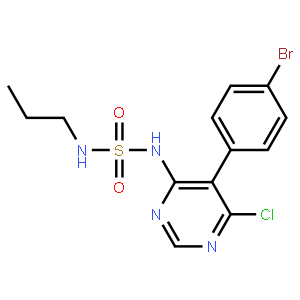 N-[5-(4-溴苯基)-6-氯-4-嘧啶基]-N'-丙基氨基磺酰胺