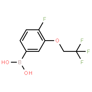 4-Fluoro-3-(2,2,2-trifluoroethoxy)phenylboronic acid