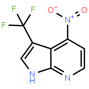 4-nitro-3-(trifluoromethyl)-1H-pyrrolo[2,3-b]pyridine