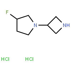 (3R)-1-(azetidin-3-yl)-3-fluoropyrrolidine dihydrochloride