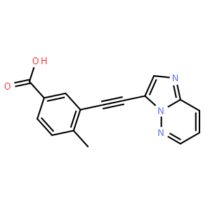 3-(2-{imidazo[1,2-b]pyridazin-3-yl}ethynyl)-4-methylbenzoic acid