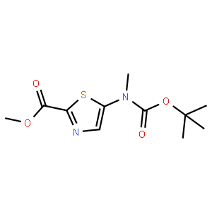 methyl 5-{[(tert-butoxy)carbonyl](methyl)amino}-1,3-thiazole-2-carboxylate