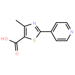 4-甲基-2-(4-吡啶基)噻唑-5-羧酸
