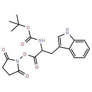 Nα-(叔丁氧羰基)-L-色氨酸 N-琥珀酰亚胺酯