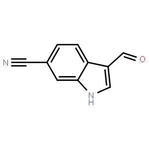 3-formyl-1H-indole-6-carbonitrile