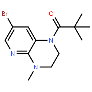 1-(7-bromo-4-methyl-3,4-dihydropyrido[2,3-b]pyrazin-1(2H)-yl)-2,2-dimethylpropan-1-one