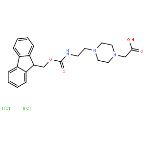 4-[2-(Fmoc-氨基)乙基]哌嗪-1-基乙酸 二盐酸盐
