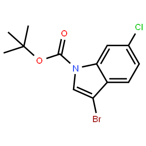 N-Boc-3-bromo-6-chloroindole