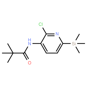 N-(2-Chloro-6-(trimethylsilyl)pyridin-3-yl)pivalamide