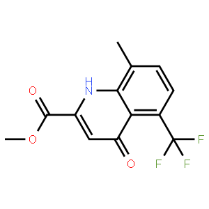 Methyl 8-methyl-4-oxo-5-trifluoromethyl-1,4-dihydroquinoline-2-carboxylate