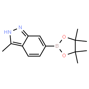 3-methyl-6-(tetramethyl-1,3,2-dioxaborolan-2-yl)-1H-indazole,1227911-51-4