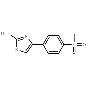 4-[4-(Methylsulfonyl)phenyl]-1,3-thiazol-2-ylamine