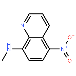 8-Methylamino-5--nitroquinolilne
