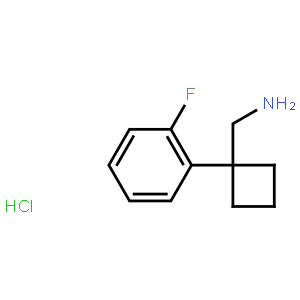 [1-(2-Fluorophenyl)cyclobutyl]methanamine, HCl