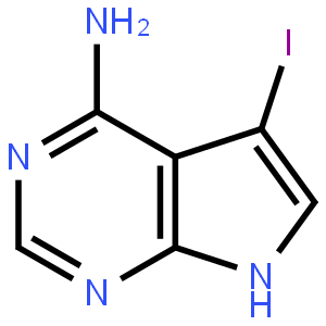 5-iodo-7H-pyrrolo[2,3-d]pyrimidin-4-amine,163622-50-2