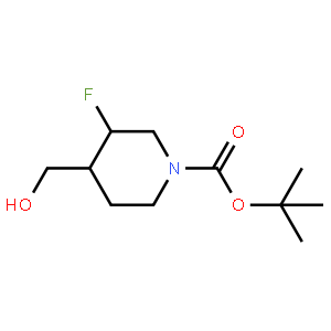 (3s,4s)-rel-1-boc-3-fluoro-4-(hydroxymethyl)piperidine,882033-94-5