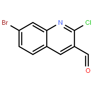 7-Bromo-2-chloroquinoline-3-carboxaldehyde