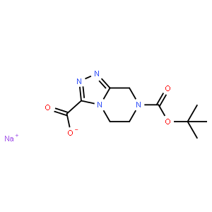 sodium 7-[(tert-butoxy)carbonyl]-5H,6H,7H,8H-[1,2,4]triazolo[4,3-a]pyrazine-3-carboxylate