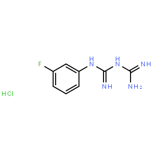 1-(3-氟苯基)双胍 盐酸盐