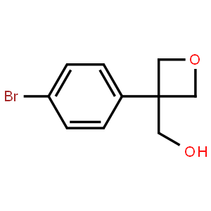 (3-(4-Bromophenyl)oxetan-3-yl)methanol