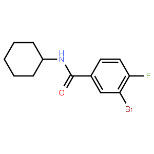 N-Cyclohexyl 3-bromo-4-fluorobenzamide