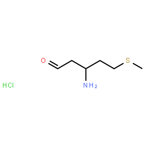 (R)-3-amino-5-(methylthio)pentanal  HCl
