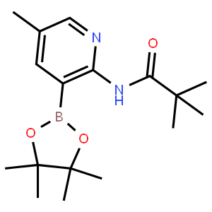 N-(5-Methyl-3-(4,4,5,5-tetramethyl-1,3,2-dioxaborolan-2-yl)pyridin-2-yl)pivalamide
