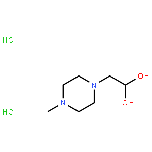 2-(4-methylpiperazin-1-yl)ethane-1,1-diol dihydrochloride