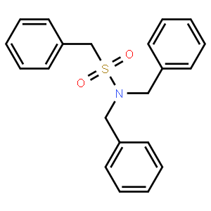 N,N-dibenzyl-1-phenylmethanesulfonamide