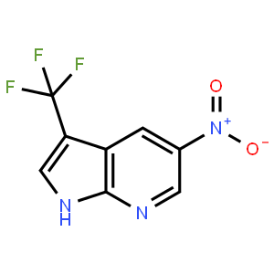 5-nitro-3-(trifluoromethyl)-1H-pyrrolo[2,3-b]pyridine