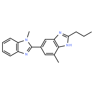 2-N-Propyl-4-methyl-6-(1-methylbenzimidazole-2-yl)benzimidazole