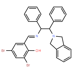 2,4-二溴-6-[(E)-[[(1R,2R)-2-(异吲哚啉-2-基)-1,2-二苯基乙基]亚氨基]甲基]苯酚