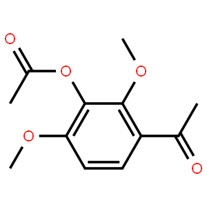 3′-Acetoxy-2′,4′-dimethoxyacetophenone
