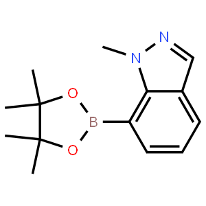 1-methyl-7-(tetramethyl-1,3,2-dioxaborolan-2-yl)-1h-indazole