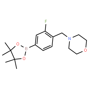3-Fluoro-4-(N-morpholinomethyl)phenylboronic acid, pinacol ester