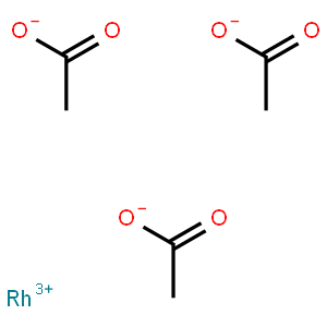 己(乙酸根)-mu-氧三(水)三铑(III)乙酸盐