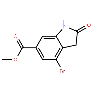 methyl 4-bromo-2-oxo-2,3-dihydro-1H-indole-6-carboxylate