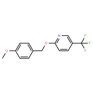 2-(4-Methoxybenzyloxy)-5-(trifluoromethyl)pyridine,1033202-62-8