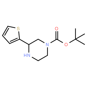 1-​piperazinecarboxylic acid, 3-​(2-​thienyl)​-​, 1,​1-​dimethylethyl ester